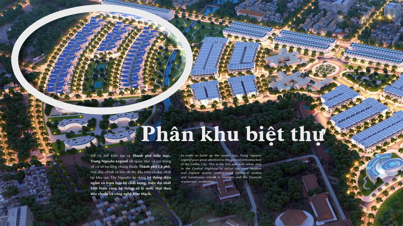 Phân khu biệt thự